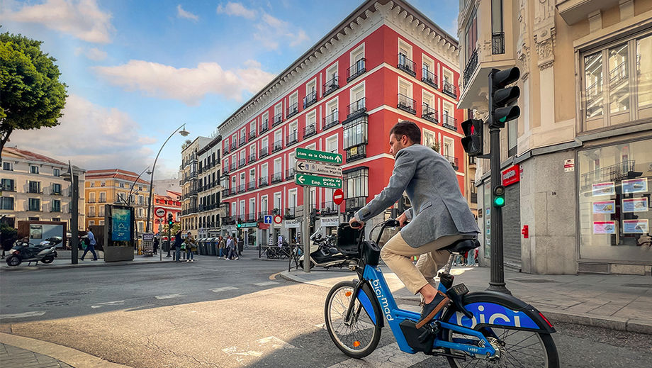 Madrid's 360 Sustainability Strategy drives climate adaptation, renewable energy, and sustainable transport initiatives.