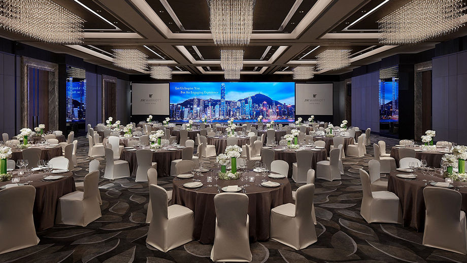 JW Marriott Hotel Hong Kong’s versatile events spaces make it easy for groups to seamlessly meet with ease.