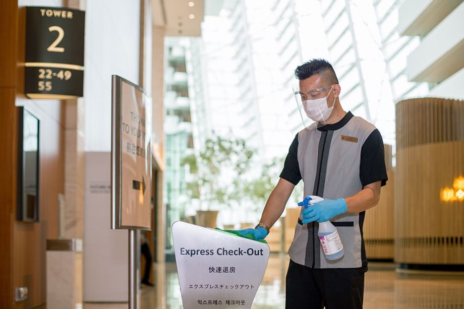 As an SG Clean-certified venue, Marina Bay Sands has implemented contactless services and increased deep cleaning of high-traffic areas.