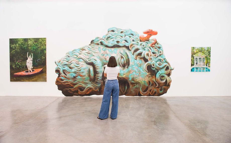 Collaborative space Alserkal Avenue showcasing art in Dubai.