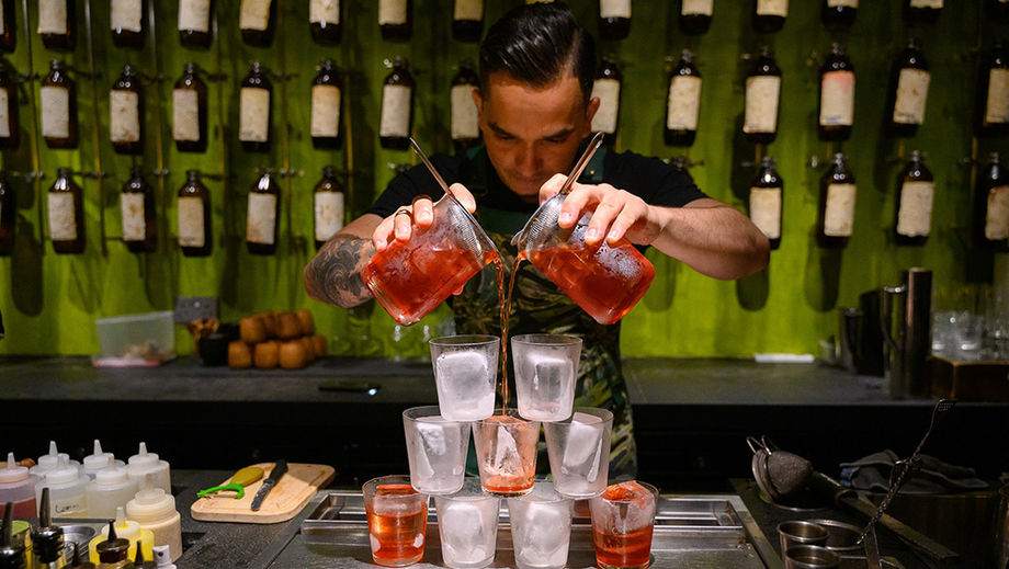 Bars across Hong Kong offer unique ways for teams to craft and taste a personalised tipple of their choice.