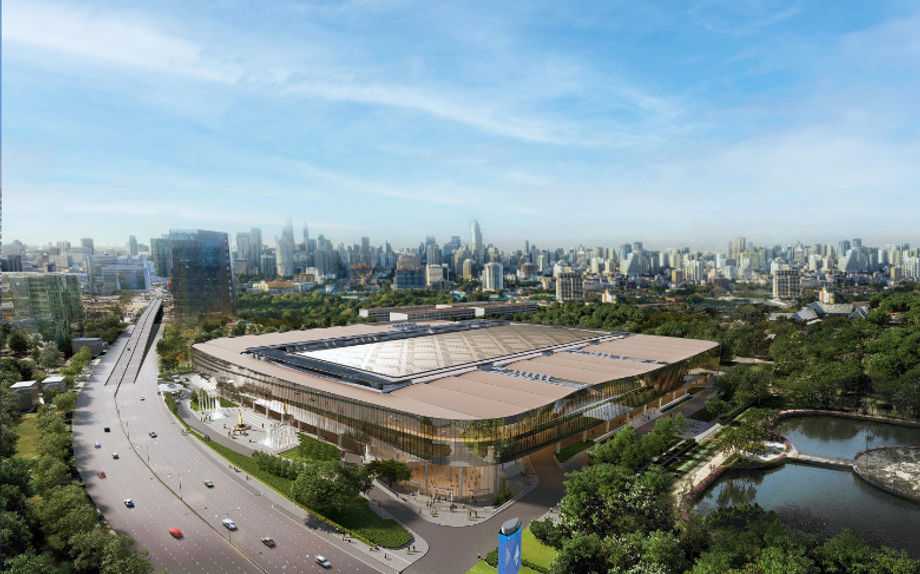 The completely rebuilt Queen Sirikit National Convention Center will open in September 2022.