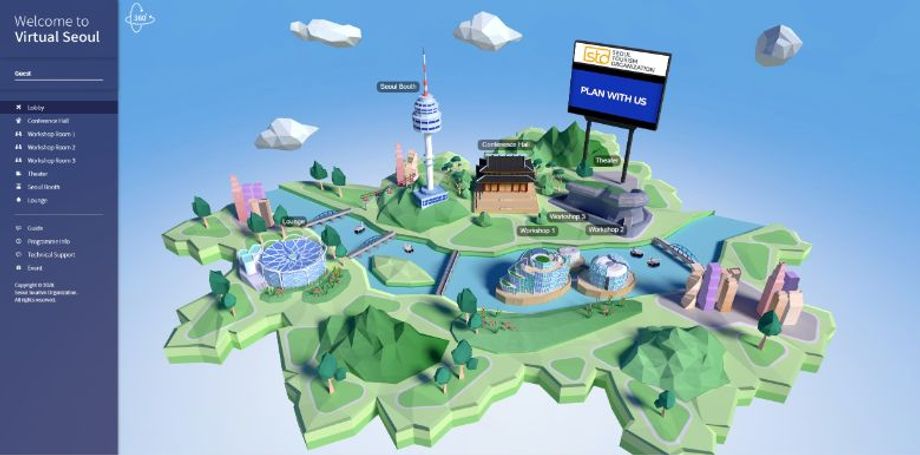 The virtual Seoul platform was used to host the Union of International Associations (UIA) Associations Round Table – Asia-Pacific 2020 last September.