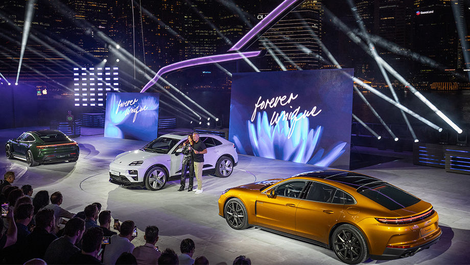 The Porsche Global Dealer Launch impressed guests with a one-of-a-kind experience – including a guest appearance by global brand ambassador Dua Lipa.