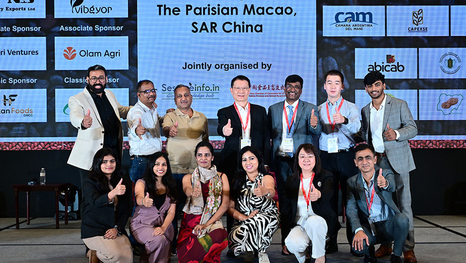 All smiles from the 2024 World Sesame and Peanut Conference event attendees and panel speakers at The Parisian Macao.