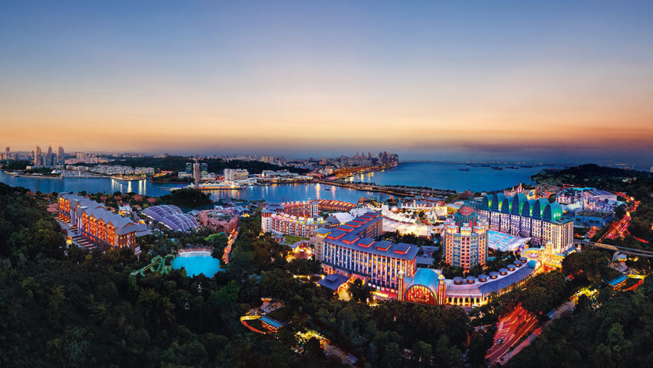 Stay, play and compete all in one destination, with 6 hotels, a convention centre and a myriad of dining and leisure options at Resorts World Sentosa.