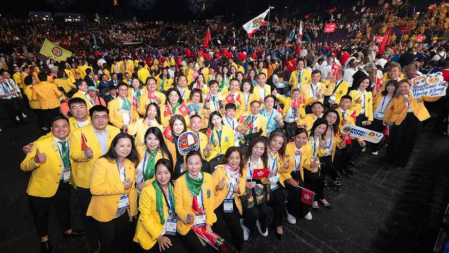 The 11,000-strong Opening Plenary was held at AsiaWorld-Arena.