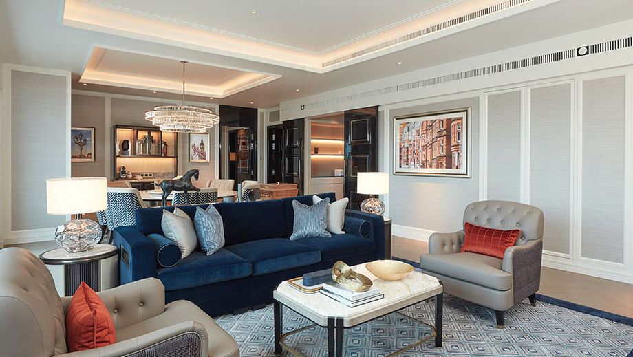 Londoner Paiza Grand’s Norman Suite, ideal for delegates traveling with families or C-suite executives, is one of more than 10,000 rooms across Sands China’s three integrated resorts.