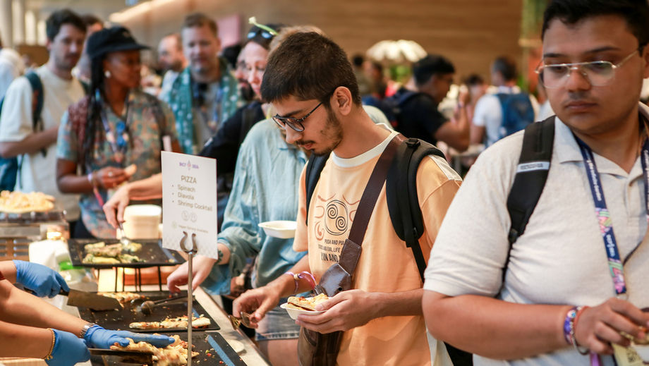 The banqueting team at QSNCC showcased their culinary expertise, catering to the diverse tastes of Devcon7’s 130-plus nationalities with a variety of Thai and international dishes.