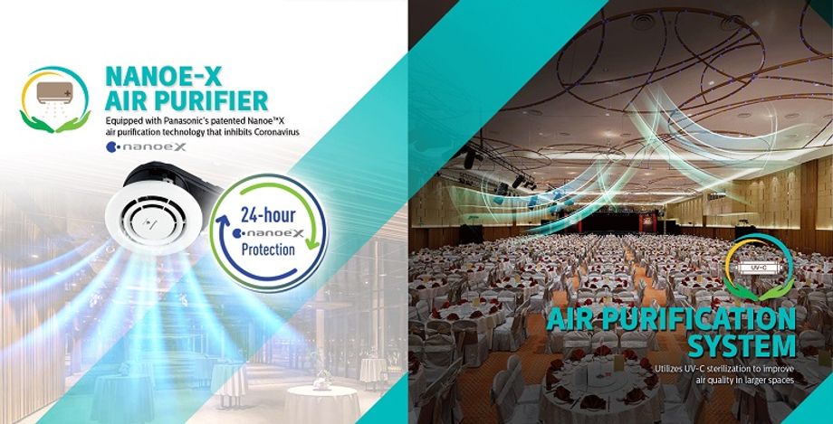 S P Setia’s venues, SCCC and SPICE, have invested in industry-leading air purification systems to restore planner confidence.