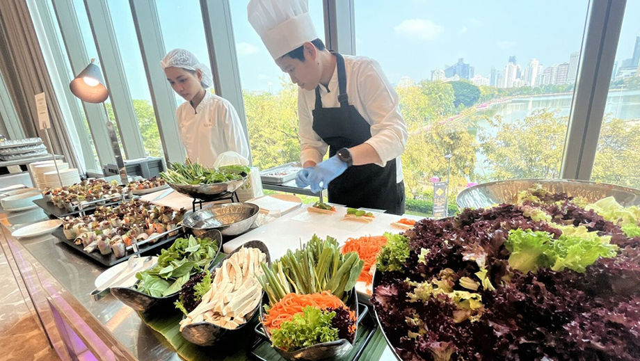 QSNCC’s Waste Not, Delight More programme minimises food waste while enhancing visitor experience through sustainability-focused culinary practices.