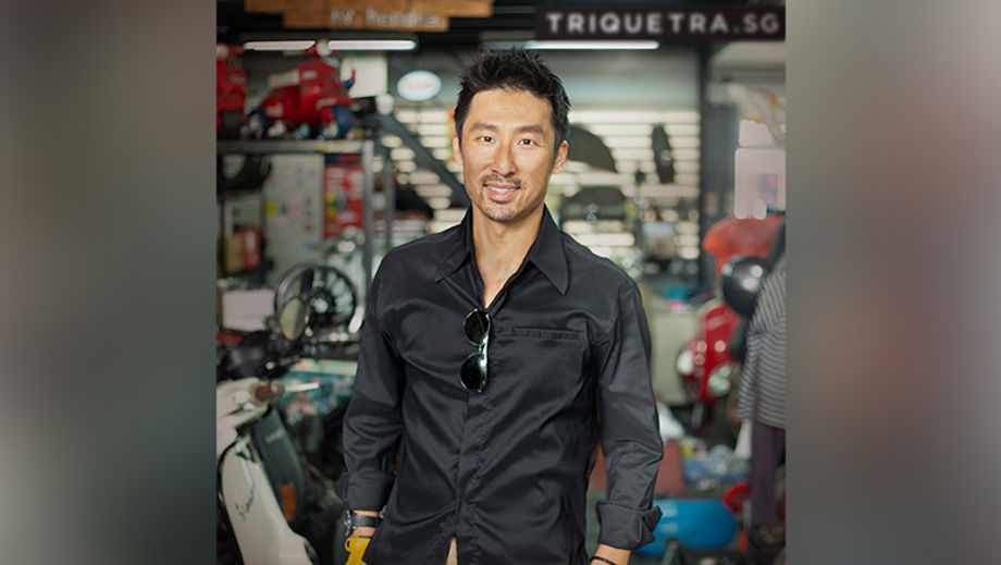 Singapore Sidecars’ Simon Wong.