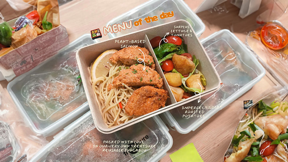 A buffet-in-a-box concept from treatsure.