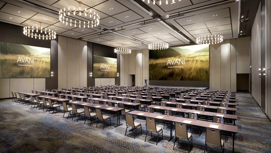 The Grand Chambray Ballroom now feature a 10- x 5.5-metre LED screen.