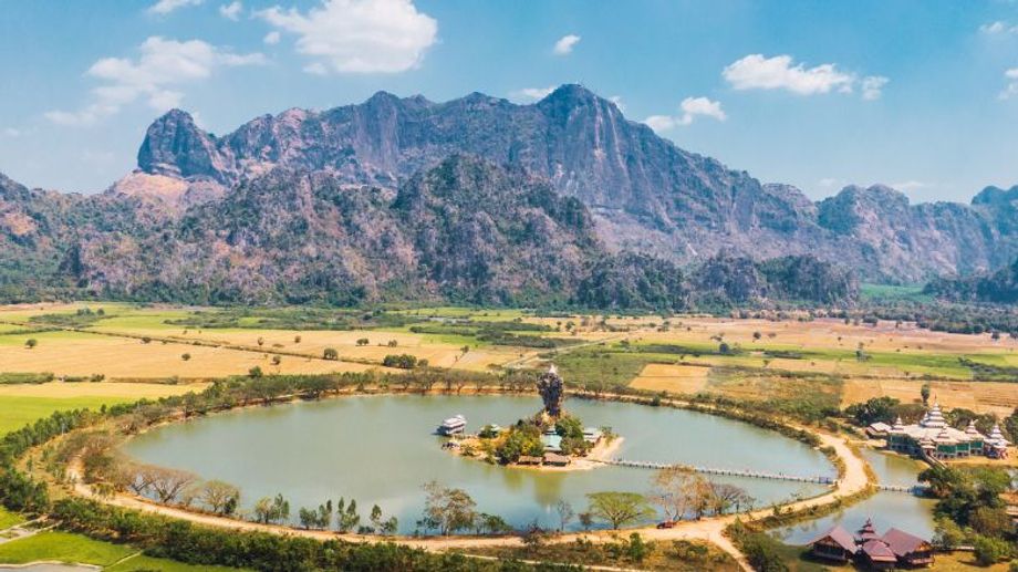 Centra by Centara Hotel Thiri Hpa-An is a three-hour drive from Thailand's western border town of Mae Sot.