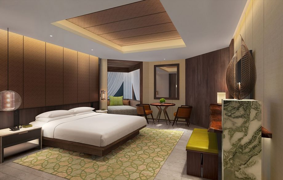 The Terrace Wing: King rooms start from 42 sqm (581 sq ft).