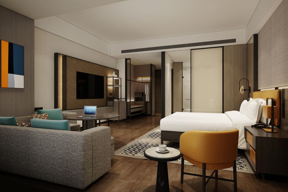 King Room in the 256-key hotel.