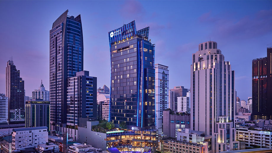 The Six Sukhumvit MICE Hotels initiative includes Hyatt Regency Bangkok Sukhumvit, Sofitel Bangkok Sukhumvit, The Westin Grande Sukhumvit Bangkok, Sheraton Grande Sukkhumvit, The Landmark Bangkok, and JW Marriott Hotel Bangkok.