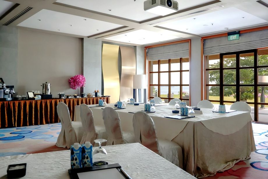 Sunny meetings at the resort’s Celebrations and Events Centre.