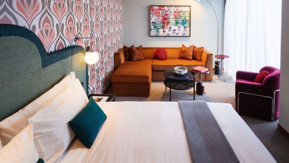 Ovolo South Yarra's Groovy suite.