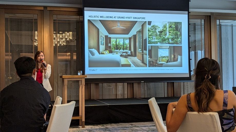 Tricia Quak, Hyatt’s senior manager in field marketing and communications (South Korea and Southeast Asia) speaking about the upcoming reopening.