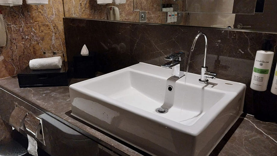 Custom-made installations can fit in with the hotel’s design specifications, while maintaining full functionality.