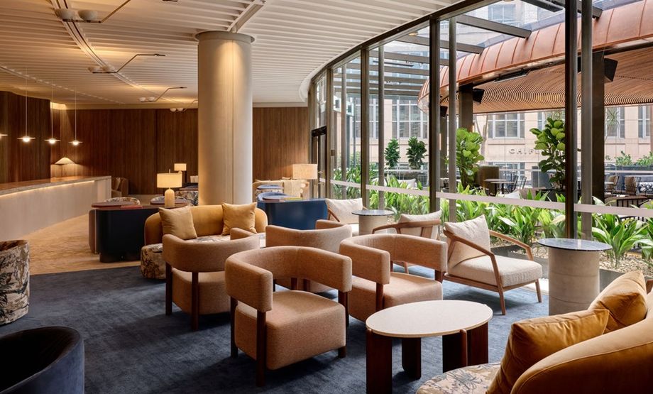 Sofitel Sydney Wentworth Club Millésime lounge.