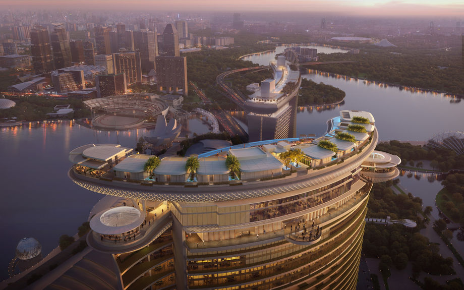 Ultra-luxury project to rise alongside Marina Bay Sands, adding gaming, wellness, hotel and MICE facilities.