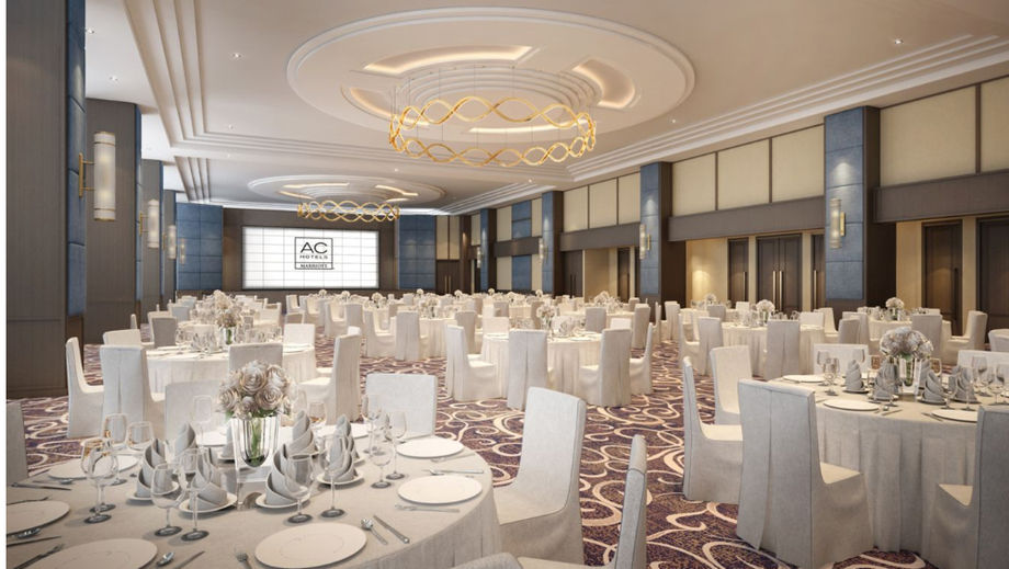 AC Hotel by Marriott Ipoh is home to Ipoh’s largest pillarless ballroom, accommodating up to 1,600 guests theatre-style or 800 in banquet form.
