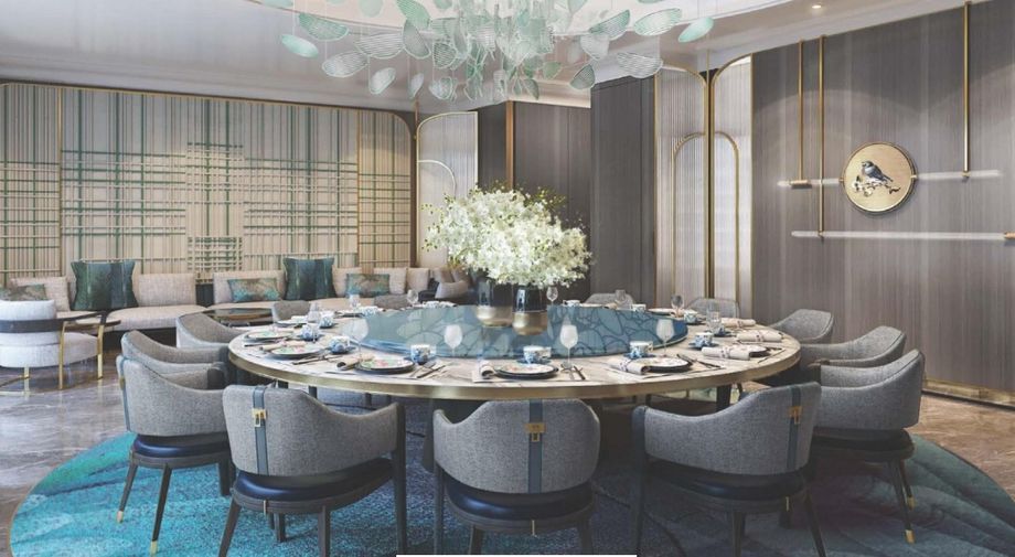 A meeting room at InterContinental Shenzhen WECC.