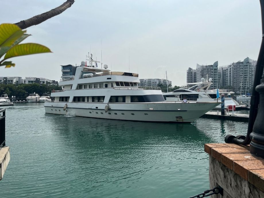 When berthed, the vessel caters for up to 150 and can host dockside parties and a range of corporate events, while it accommodates up to 50 people on sailing trips.