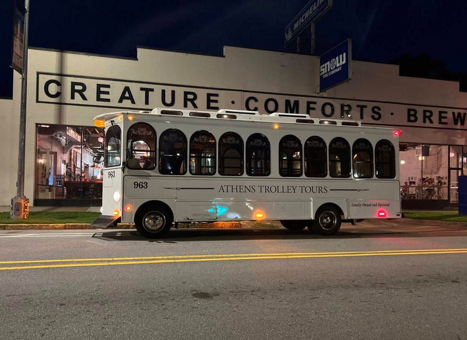 The Athens Convention & Visitors Bureau's new Athens Beer Trail Trolley Tour offer groups the chance to visit six local breweries in the destination on a hop-on, hop-off trolley bus service.