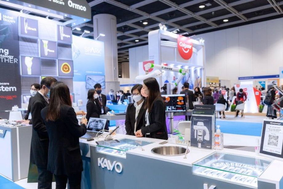 Rising optimism in the exhibition industry among the 474 companies polled. Pictured: Hong Kong International Dental Expo and Symposium