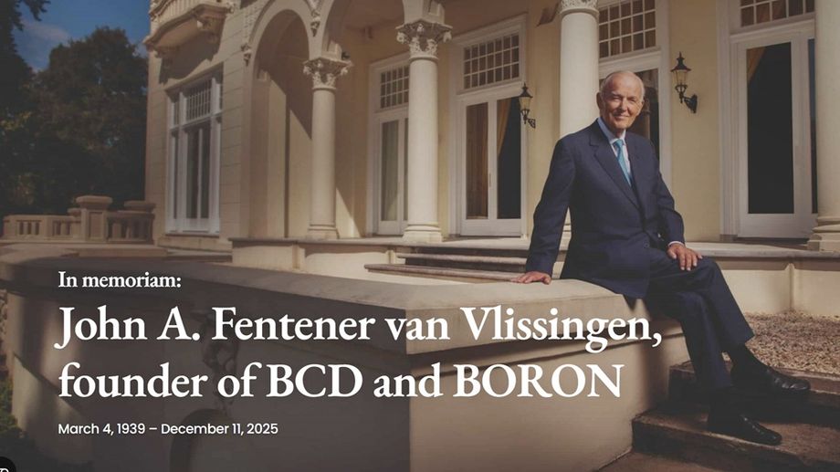 The business travel maverick passed away in the Netherlands aged 86.