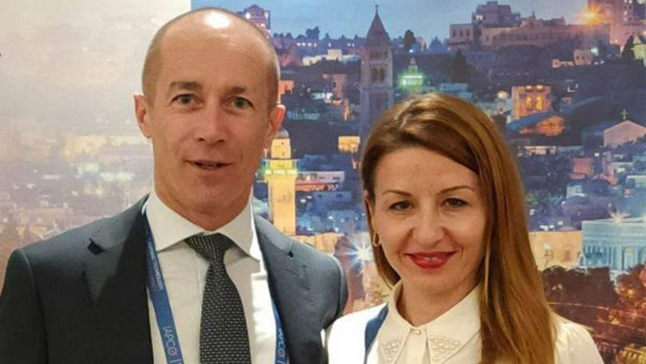 Nicola Testai [left] and Sissi Lygnou [right]