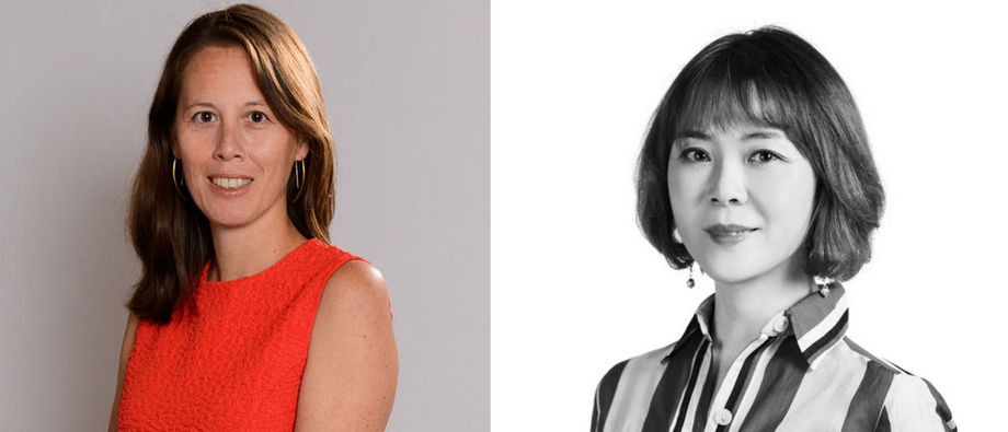 Natalie Ackerman (Left); Sally Lu (Right).