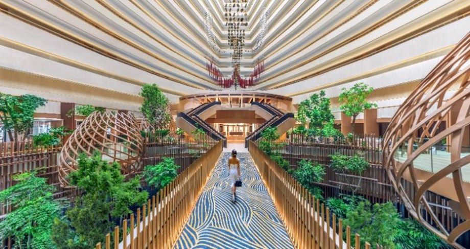 The newly revamped Parkroyal Collection Marina Bay, where a S$45 million transformation is more than skin deep.
