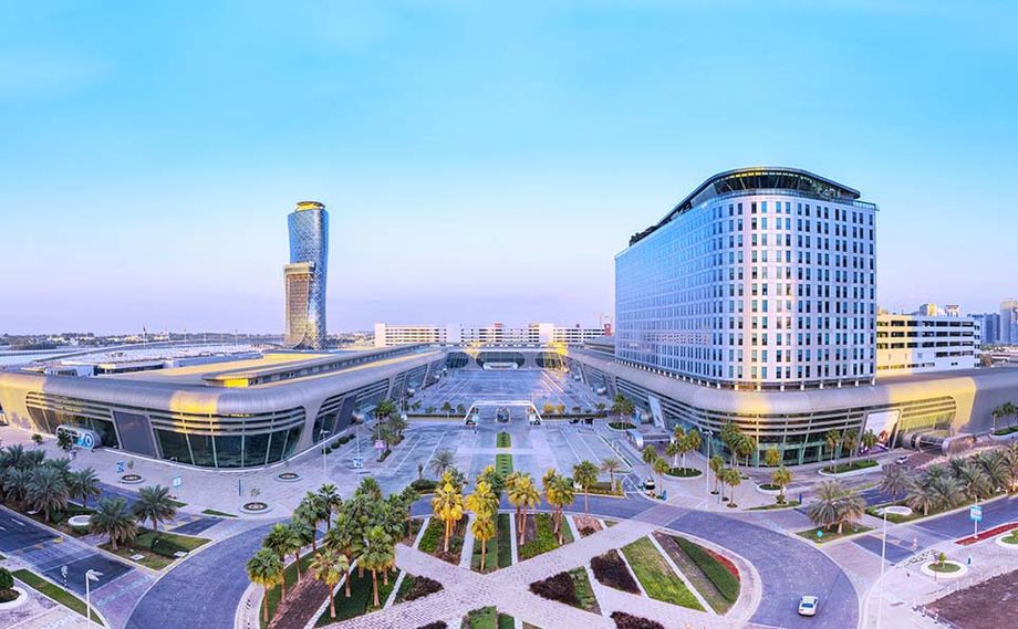 The Abu Dhabi National Exhibitions Company pledges to produce a net zero carbon footprint events by 2050.
