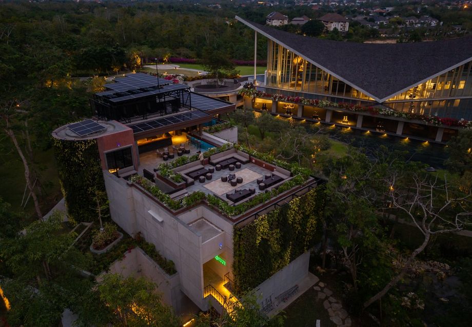 After Rock’s rooftop area overlooks the SAKA Museum.