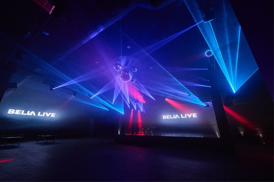 Operated by Momento Hospitality, Bella Live is housed in a vast warehouse-style space spanning 1,029m² and describes itself as a destination for live music,