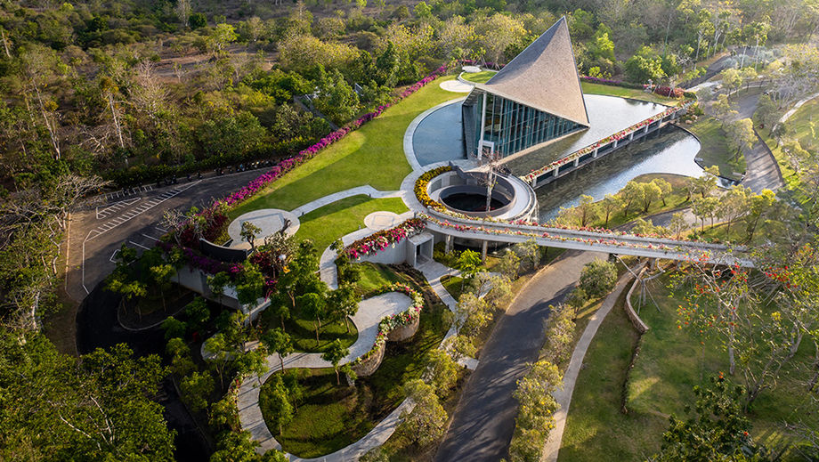 Aerial view of SAKA Museum.