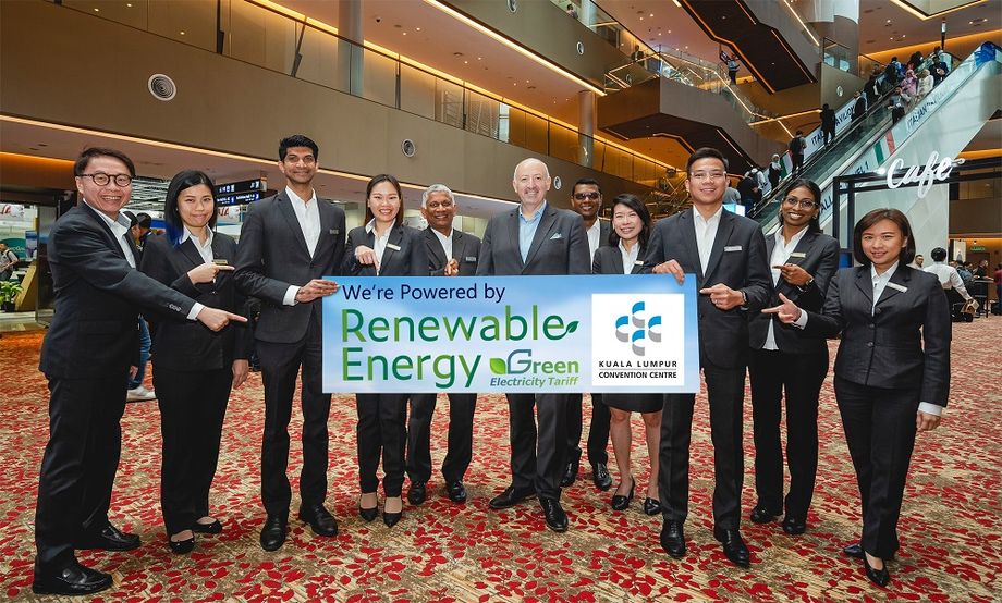 The Kuala Lumpur Convention Centre has become the first business events venue in Malaysia to subscribe to the Green Electricity Tariff (GET).