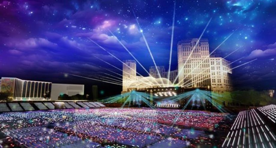 Macao's new outdoor venue aims to attract international cultural festivals and large-scale events.