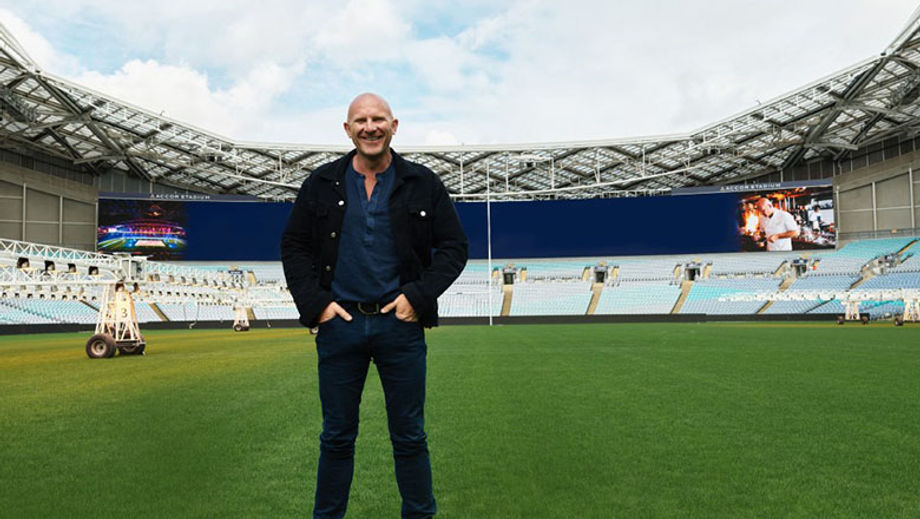 Matt Moran and his team will deliver food and beverage experiences for match-day corporate events and non-event day functions and events at Sydney's Accor Stadium.