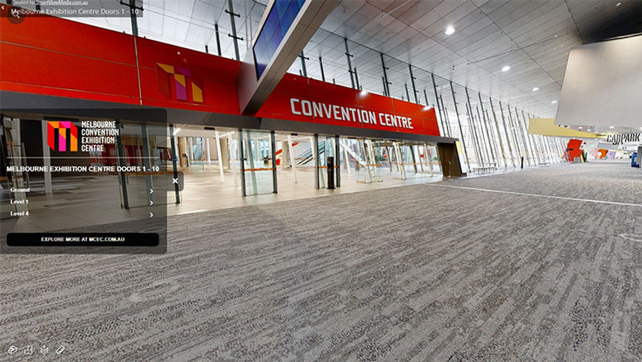 Screenshot of MCEC’s new website.