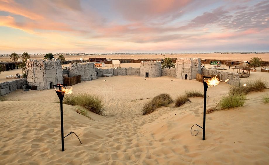 One of the viewpoints for sunset watching on the dunes at The Fort - Lisaili.