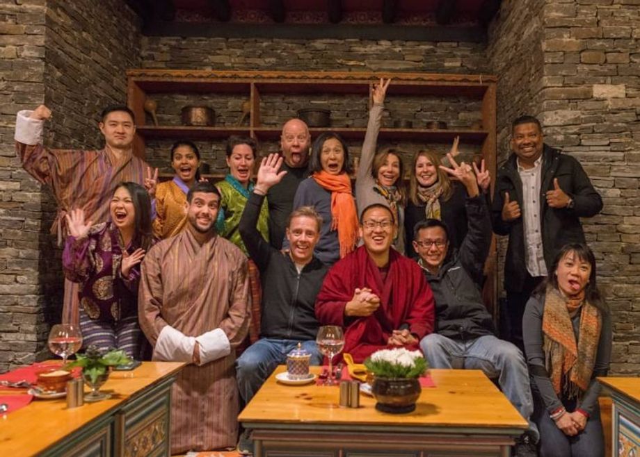 A corporate retreat to Bhutan for Singapore-based private members club, 1880, earlier in March this year, hosted by Druk Asia.