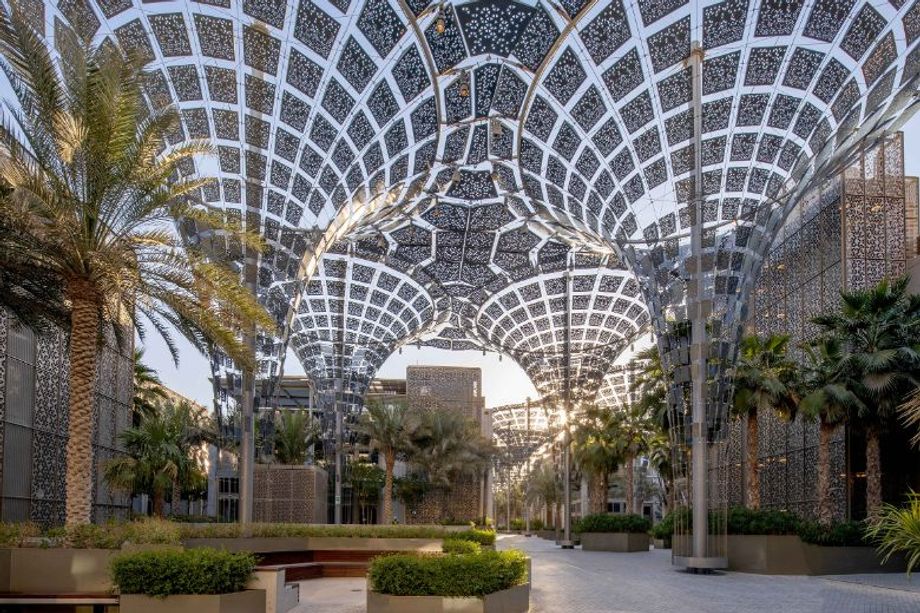 Thematic districts at the Expo 2020 Dubai.