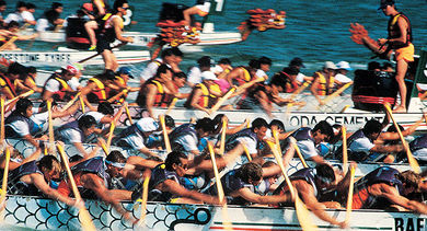 Dragon Boat Racing.