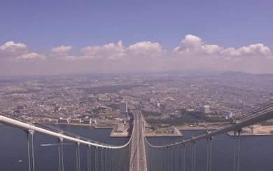 Enjoy stunning views of Kobe on a guided tour of Akashi Kaikyo Bridge